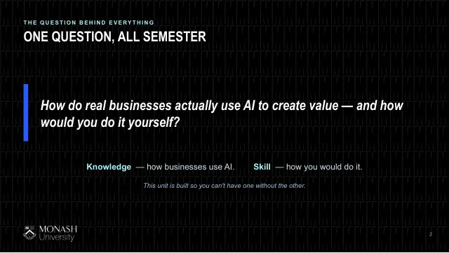 Week 1 lecture slide 2