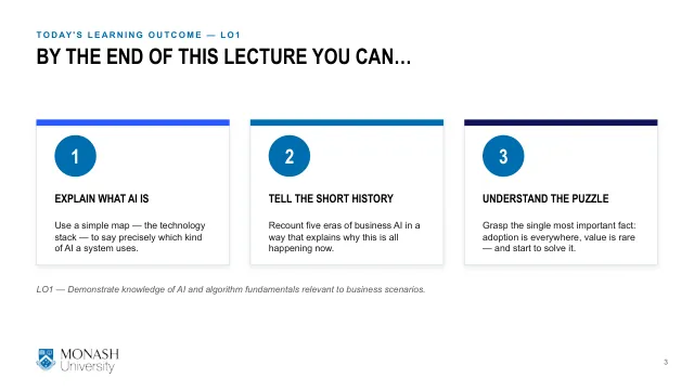Week 1 lecture slide 3